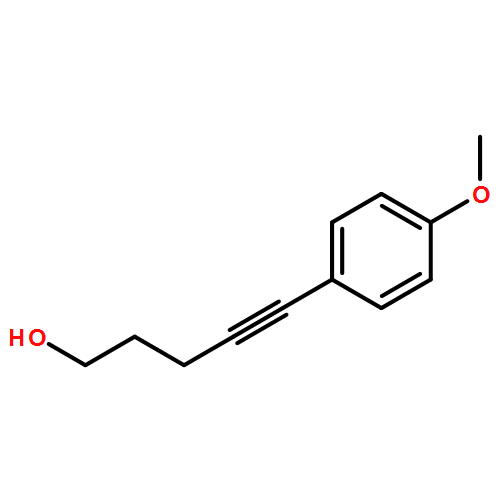 4-Pentyn-1-ol, 5-(4-methoxyphenyl)- 