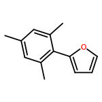 Furan, 2-(2,4,6-trimethylphenyl)- 