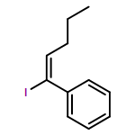 Benzene, [(1Z)-1-iodo-1-penten-1-yl]- 