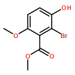 Benzoic acid, 2-bromo-3-hydroxy-6-methoxy-, methyl ester 