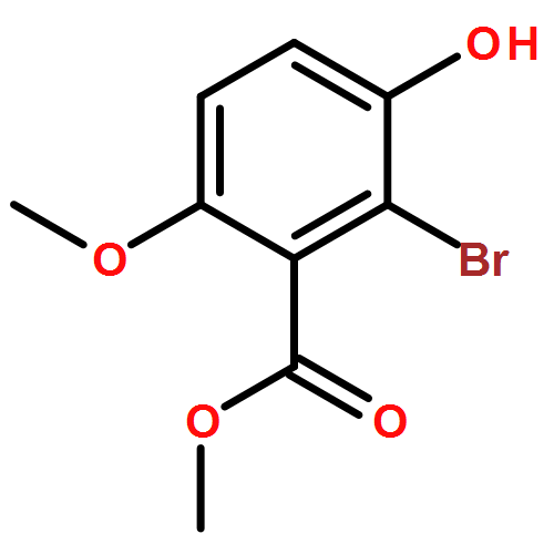 Benzoic acid, 2-bromo-3-hydroxy-6-methoxy-, methyl ester 