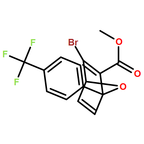 7-Oxabicyclo[2.2.1]hepta-2,5-diene-2-carboxylic acid, 3-bromo-1-[4-(trifluoromethyl)phenyl]-, methyl ester 