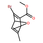 7-Oxabicyclo[2.2.1]hepta-2,5-diene-2-carboxylic acid, 3-bromo-1,6-dimethyl-, methyl ester 