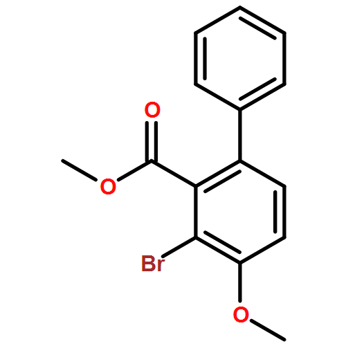 [1,1-Biphenyl]-2-carboxylic acid, 3-bromo-4-methoxy-, methyl ester 