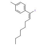 Benzene, 1-[(1Z)-1-iodo-1-octen-1-yl]-4-methyl- 