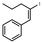 Benzene, [(1Z)-2-iodo-1-penten-1-yl]- 