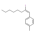 Benzene, 1-[(1Z)-2-iodo-1-octen-1-yl]-4-methyl- 