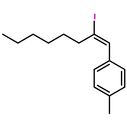 Benzene, 1-[(1Z)-2-iodo-1-octen-1-yl]-4-methyl- 