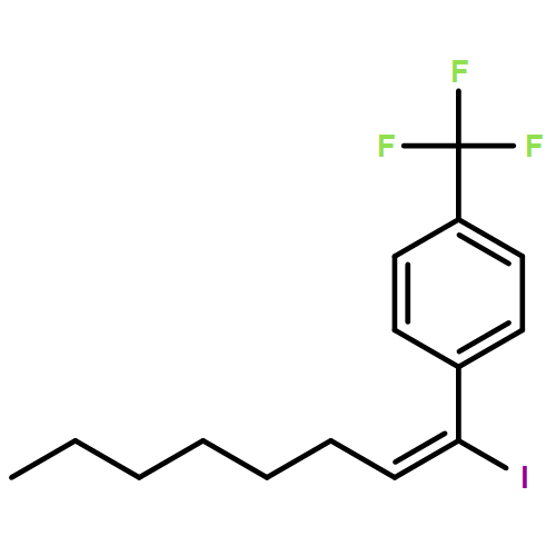 Benzene, 1-[(1Z)-1-iodo-1-octen-1-yl]-4-(trifluoromethyl)- 