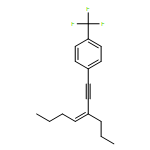 Benzene, 1-[(3Z)-3-propyl-3-hepten-1-yn-1-yl]-4-(trifluoromethyl)- 