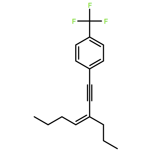 Benzene, 1-[(3Z)-3-propyl-3-hepten-1-yn-1-yl]-4-(trifluoromethyl)- 