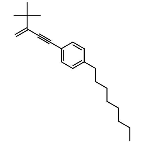 Benzene, 1-(4,4-dimethyl-3-methylene-1-pentyn-1-yl)-4-octyl- 