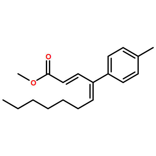 2,4-Undecadienoic acid, 4-(4-methylphenyl)-, methyl ester, (2E,4E)- 