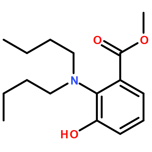 Benzoic acid, 2-(dibutylamino)-3-hydroxy-, methyl ester 