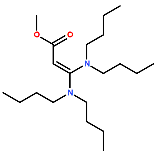 2-Propenoic acid, 3,3-bis(dibutylamino)-, methyl ester 