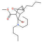 7-Oxabicyclo[2.2.1]hept-5-ene-2-carboxylic acid, 3-bromo-3-(dibutylamino)-1-pentyl-, methyl ester 