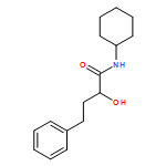 Benzenebutanamide, N-cyclohexyl-α-hydroxy- 