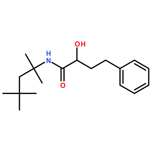 Benzenebutanamide, α-hydroxy-N-(1,1,3,3-tetramethylbutyl)- 