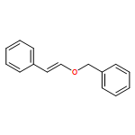 Benzene, [[[(1E)-2-phenylethenyl]oxy]methyl]- 