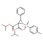 2,2-Aziridinedicarboxylic acid, 1-[(4-methylphenyl)sulfonyl]-3-phenyl-, 2,2-bis(1-methylethyl) ester 