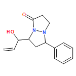 1H,5H-Pyrazolo[1,2-a]pyrazol-1-one, tetrahydro-7-[(1R)-1-hydroxy-2-propen-1-yl]-5-phenyl-, (5R,7R)- 