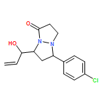 1H,5H-Pyrazolo[1,2-a]pyrazol-1-one, 5-(4-chlorophenyl)tetrahydro-7-[(1R)-1-hydroxy-2-propen-1-yl]-, (5R,7R)- 