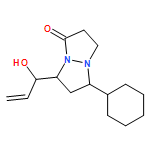 1H,5H-Pyrazolo[1,2-a]pyrazol-1-one, 5-cyclohexyltetrahydro-7-[(1R)-1-hydroxy-2-propen-1-yl]-, (5R,7R)- 