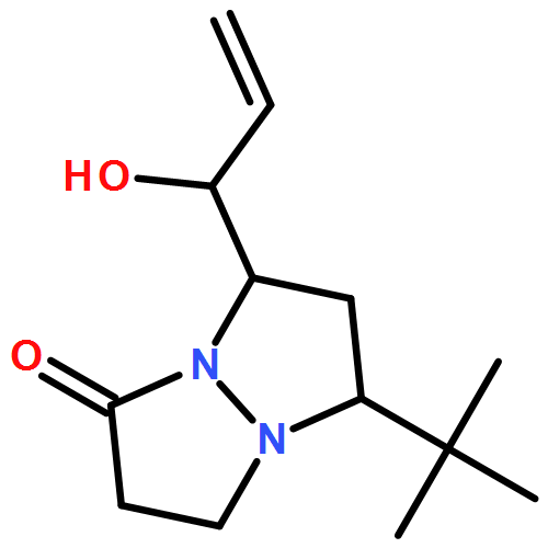 1H,5H-Pyrazolo[1,2-a]pyrazol-1-one, 5-(1,1-dimethylethyl)tetrahydro-7-[(1R)-1-hydroxy-2-propen-1-yl]-, (5R,7R)- 