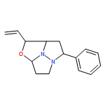 5H-1-Oxa-4a,6b-diazacyclopenta[cd]pentalene, 2-ethenylhexahydro-4-phenyl-, (2R,2aR,4R,6aR)- 