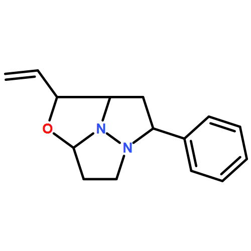 5H-1-Oxa-4a,6b-diazacyclopenta[cd]pentalene, 2-ethenylhexahydro-4-phenyl-, (2R,2aR,4R,6aR)- 