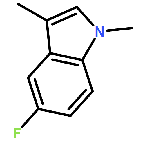 1H-Indole, 5-fluoro-1,3-dimethyl- 