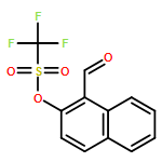 Methanesulfonic acid, 1,1,1-trifluoro-, 1-formyl-2-naphthalenyl ester 