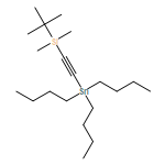 Stannane, tributyl[2-[(1,1-dimethylethyl)dimethylsilyl]ethynyl]- 