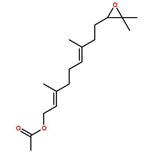 2,6-Nonadien-1-ol, 9-(3,3-dimethyl-2-oxiranyl)-3,7-dimethyl-, 1-acetate, (2E,6E)- 