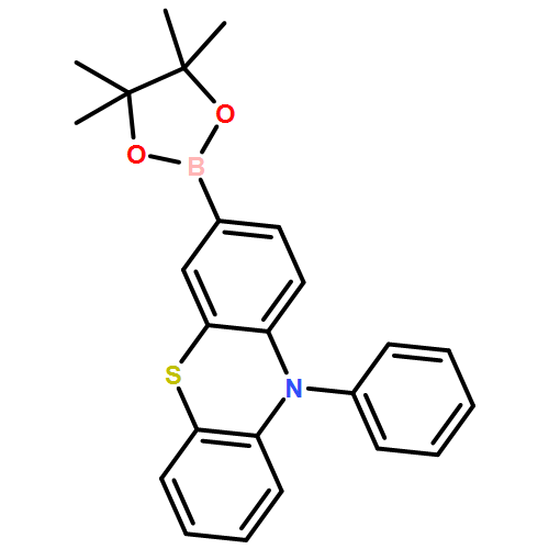 10H-Phenothiazine, 10-phenyl-3-(4,4,5,5-tetramethyl-1,3,2-dioxaborolan-2-yl)- 