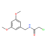 Acetamide, 2-chloro-N-[(3,5-dimethoxyphenyl)methyl]- 