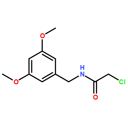 Acetamide, 2-chloro-N-[(3,5-dimethoxyphenyl)methyl]- 