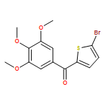 Methanone, (5-bromo-2-thienyl)(3,4,5-trimethoxyphenyl)- 