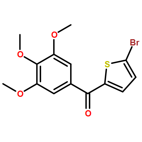 Methanone, (5-bromo-2-thienyl)(3,4,5-trimethoxyphenyl)- 