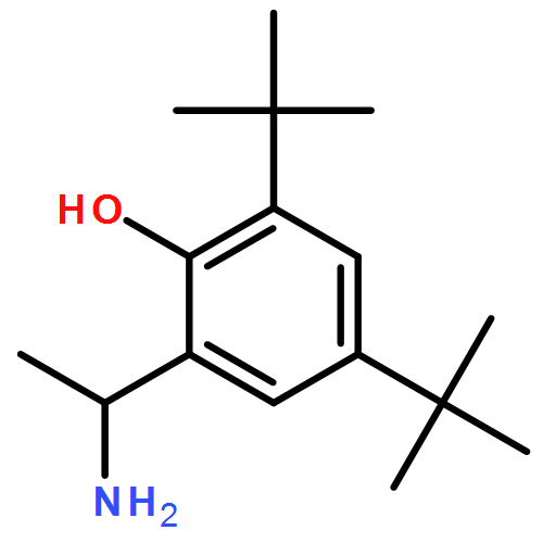 Phenol, 2-(1-aminoethyl)-4,6-bis(1,1-dimethylethyl)- 