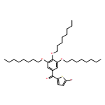 Methanone, (5-bromo-2-thienyl)[3,4,5-tris(octyloxy)phenyl]- 