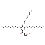 Methanone, (5-bromo-2-thienyl)[3,4,5-tris(decyloxy)phenyl]- 