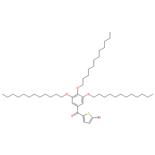 Methanone, (5-bromo-2-thienyl)[3,4,5-tris(dodecyloxy)phenyl]- 