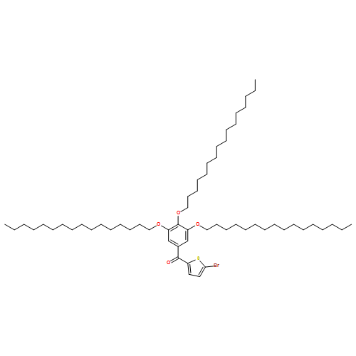 Methanone, (5-bromo-2-thienyl)[3,4,5-tris(hexadecyloxy)phenyl]- 