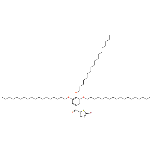 Methanone, (5-bromo-2-thienyl)[3,4,5-tris(octadecyloxy)phenyl]- 