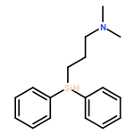 1-Propanamine, 3-(diphenylsilyl)-N,N-dimethyl- 