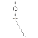 Benzene, 1-[2-(decyldimethylsilyl)ethynyl]-4-ethynyl- 