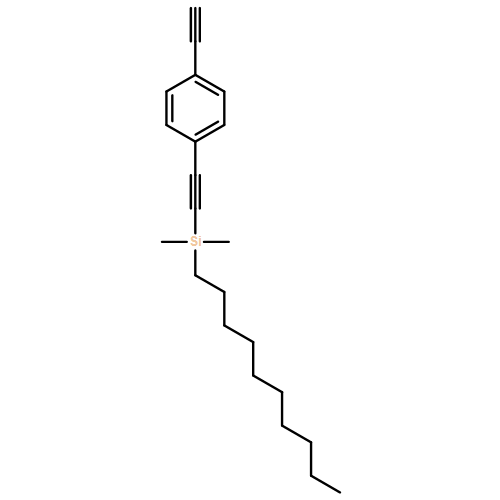 Benzene, 1-[2-(decyldimethylsilyl)ethynyl]-4-ethynyl- 