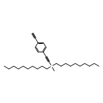 Benzene, 1-[2-(didecylmethylsilyl)ethynyl]-4-ethynyl- 