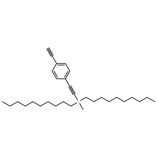 Benzene, 1-[2-(didecylmethylsilyl)ethynyl]-4-ethynyl- 